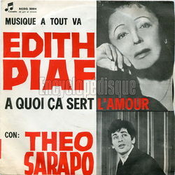 [Pochette de  quoi a sert l’amour (dith PIAF et Tho SARAPO)]