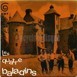 [Pochette de Les routes (Les QUATRE BALADINS)]