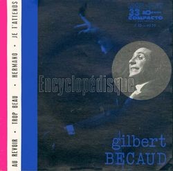 [Pochette de Au revoir (Gilbert BCAUD)]