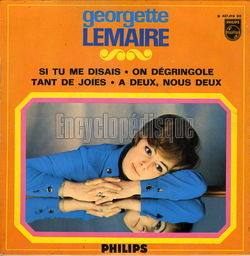 [Pochette de Si tu me disais (Georgette LEMAIRE)]