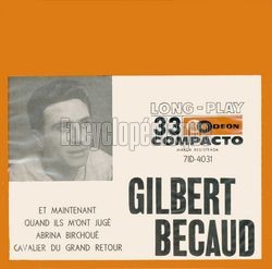 [Pochette de Et maintenant (Gilbert BCAUD)]