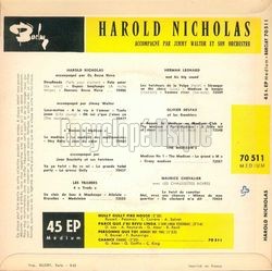 [Pochette de Hully gully fire house (Harold NICHOLAS) - verso]