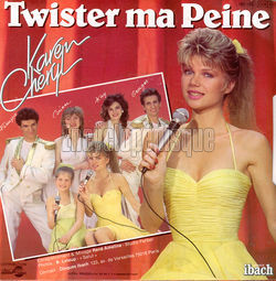 [Pochette de Twister ma peine (Karen CHERYL) - verso]