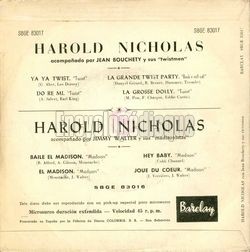 [Pochette de Twistez con… (Harold NICHOLAS) - verso]