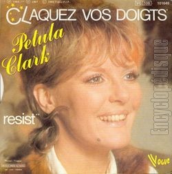 [Pochette de Claquez vos doigts (Petula CLARK) - verso]