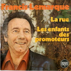 [Pochette de La rue (Francis LEMARQUE)]