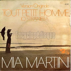 [Pochette de Mia MARTINI -  Tout petit homme  (Les FRANCOPHILES)]