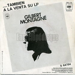 [Pochette de Baby I feel so fine (Gilbert MONTAGN) - verso]