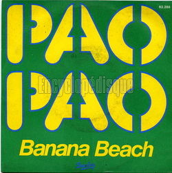 [Pochette de Pao pao (BANANA BEACH)]