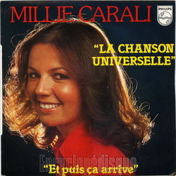 [Pochette de La chanson universelle (Millie CARALI)]