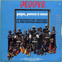 [Pochette de Papa, pense  nous (Les POPPYS) - verso]