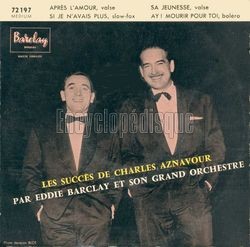 [Pochette de Les succs de Charles Aznavour (Eddie BARCLAY)]