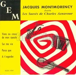 [Pochette de Jacques Montmorency chante les succs de Charles Aznavour (Jacques MONTMORENCY)]