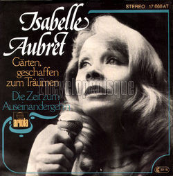 [Pochette de Grten, geschaffen zum Trumen (Isabelle AUBRET)]