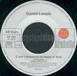 [Pochette de C’est ’i vraiment du Rock’n’Roll (Daniel LAVOIE)]