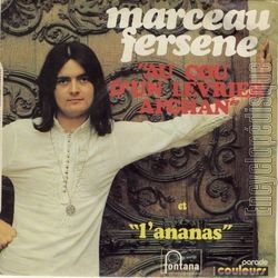 [Pochette de Au cou d’un lvrier Afghan (Marceau FERSENE)]