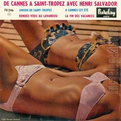 [Pochette de De Cannes  Saint-Tropez avec… (Henri SALVADOR)]