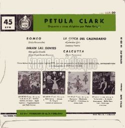 [Pochette de Romeo (Petula CLARK) - verso]