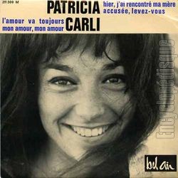 [Pochette de Hier, j’ai rencontr ma mre (Patricia CARLI)]