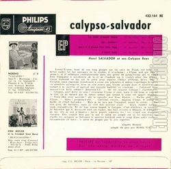 [Pochette de Calypso - N6 (Henri SALVADOR) - verso]