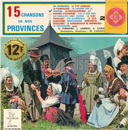 [Pochette de 15 chansons de nos provinces (COMPILATION)]