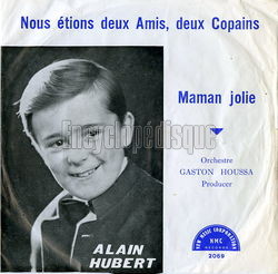 [Pochette de Nous tions deux amis, deux copains (Alain HUBERT)]