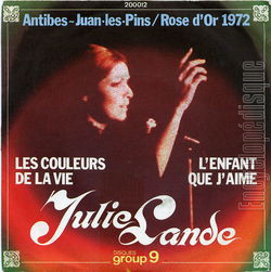 [Pochette de Les couleurs de la vie (Julie LANDE)]