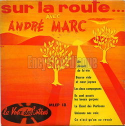 [Pochette de Sur la route (Andr MARC)]