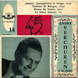 [Pochette de N14 - Amour, castagnettes et tango (Andr VERCHUREN)]