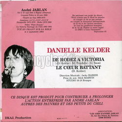 [Pochette de De Rodez  Victoria (Danielle KELDER) - verso]