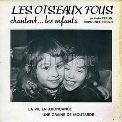 [Pochette de La vie en abondance (Les OISEAUX FOUS)]