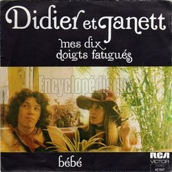 [Pochette de Mes dix doigts fatigus (DIDIER et JANETT)]