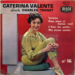 [Pochette de Caterina Valente chante Charles Trenet - N16 (Caterina VALENTE)]