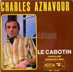 [Pochette de Le cabotin (Charles AZNAVOUR)]