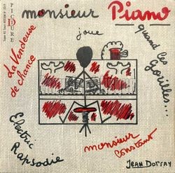 [Pochette de Monsieur Piano joue…Quand les gorilles (Jean DORSAY (Auteur-Compositeur))]