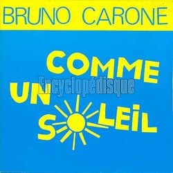 [Pochette de Comme un soleil (Bruno CARONE)]