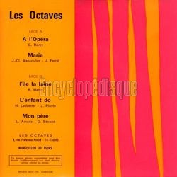 [Pochette de  l’Opra (Les OCTAVES) - verso]