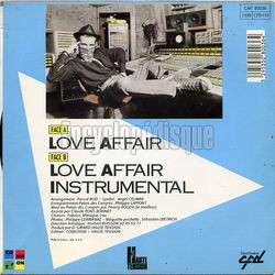 [Pochette de Love Affair (David GIRARD) - verso]