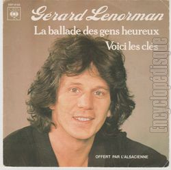 [Pochette de La ballade des gens heureux (Grard LENORMAN)]