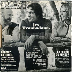 [Pochette de Formez la ronde (Les TROUBADOURS) - verso]