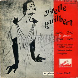 [Pochette de Le fiacre (Yvette GUILBERT)]