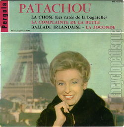 [Pochette de La chose (les rats de la bagatelle) (PATACHOU)]