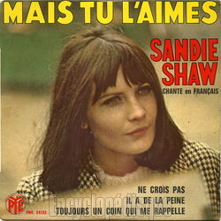 [Pochette de Mais tu l’aimes (Sandie SHAW)]