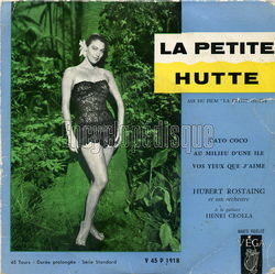 [Pochette de La petite hutte (Hubert ROSTAING)]