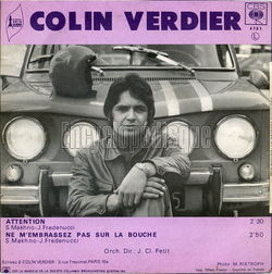 [Pochette de Attention ! (Colin VERDIER) - verso]