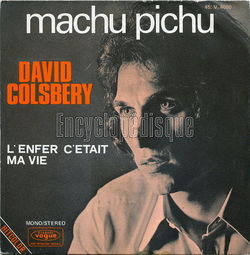 [Pochette de Machu Pichu (David COLSBERY)]