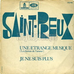 [Pochette de Une trange musique (SAINT-PREUX)]