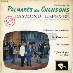 [Pochette de Palmars des chansons (T.V. (Tlvision))]