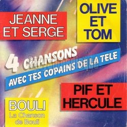 [Pochette de 4 Chansons avec tes copains de la tl (4 CHANSONS avec tes COPAINS de la TL)]