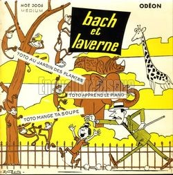 [Pochette de Toto apprend le piano (BACH ET LAVERNE)]